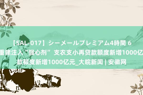 【SAL-017】シーメールプレミアム4時間 6 防汛抗洪救灾及灾后重建注入“强心剂” 支农支小再贷款额度新增1000亿元_大皖新闻 | 安徽网